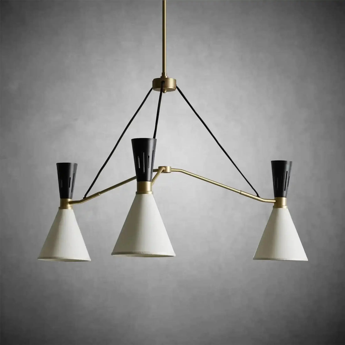 Ramsey 3 - Light Round Chandelier - lampmodern