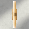 Ravay Milk Glass Linear Sconce - lampmodern