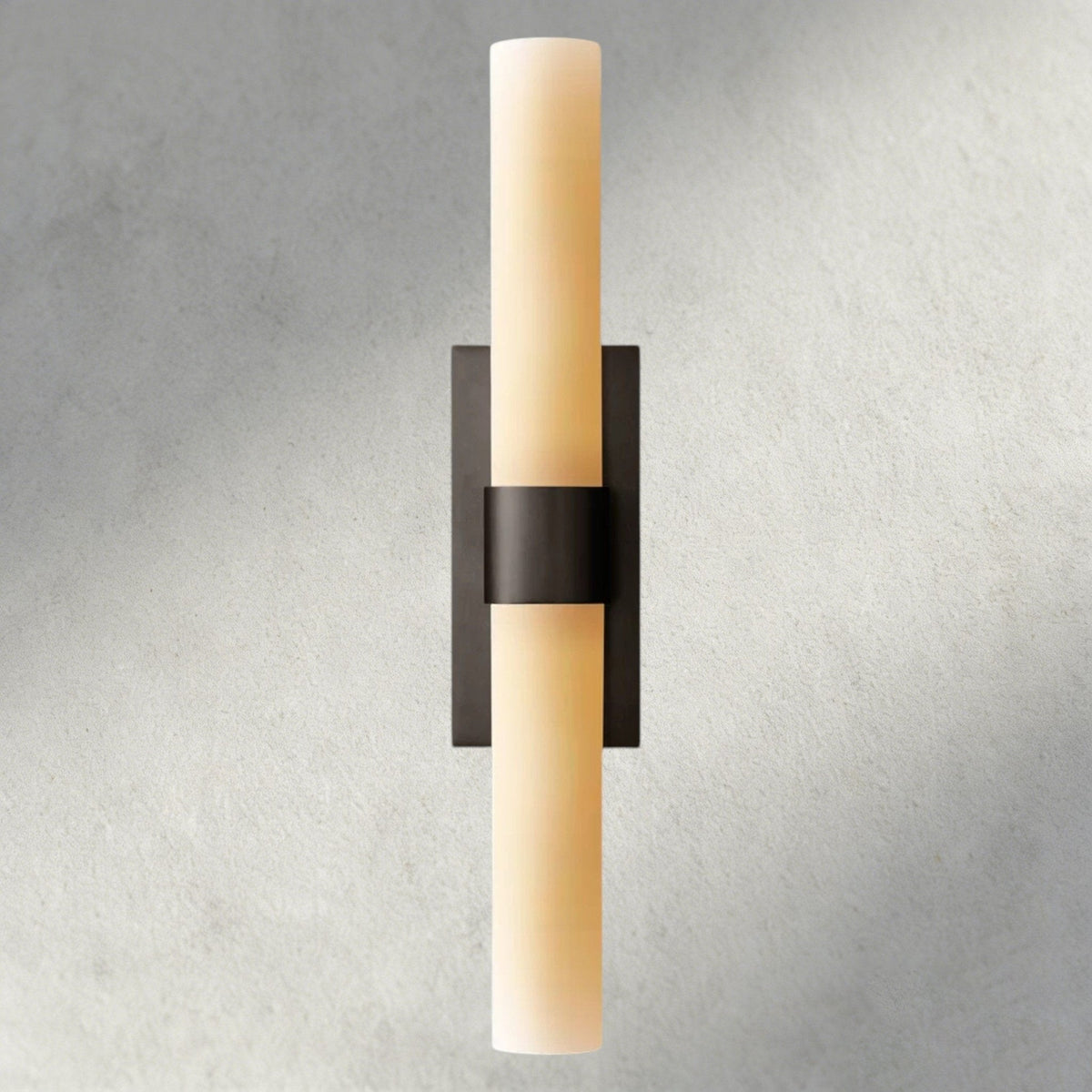Ravay Milk Glass Linear Sconce - lampmodern