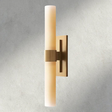 Ravay Milk Glass Linear Sconce - lampmodern