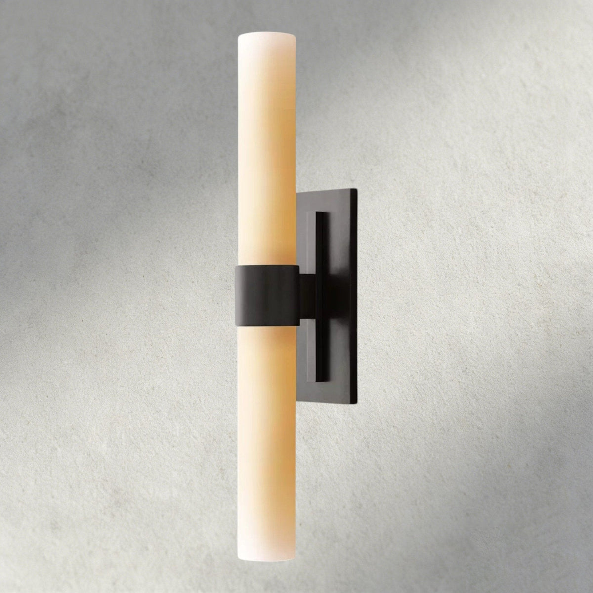 Ravay Milk Glass Linear Sconce - lampmodern