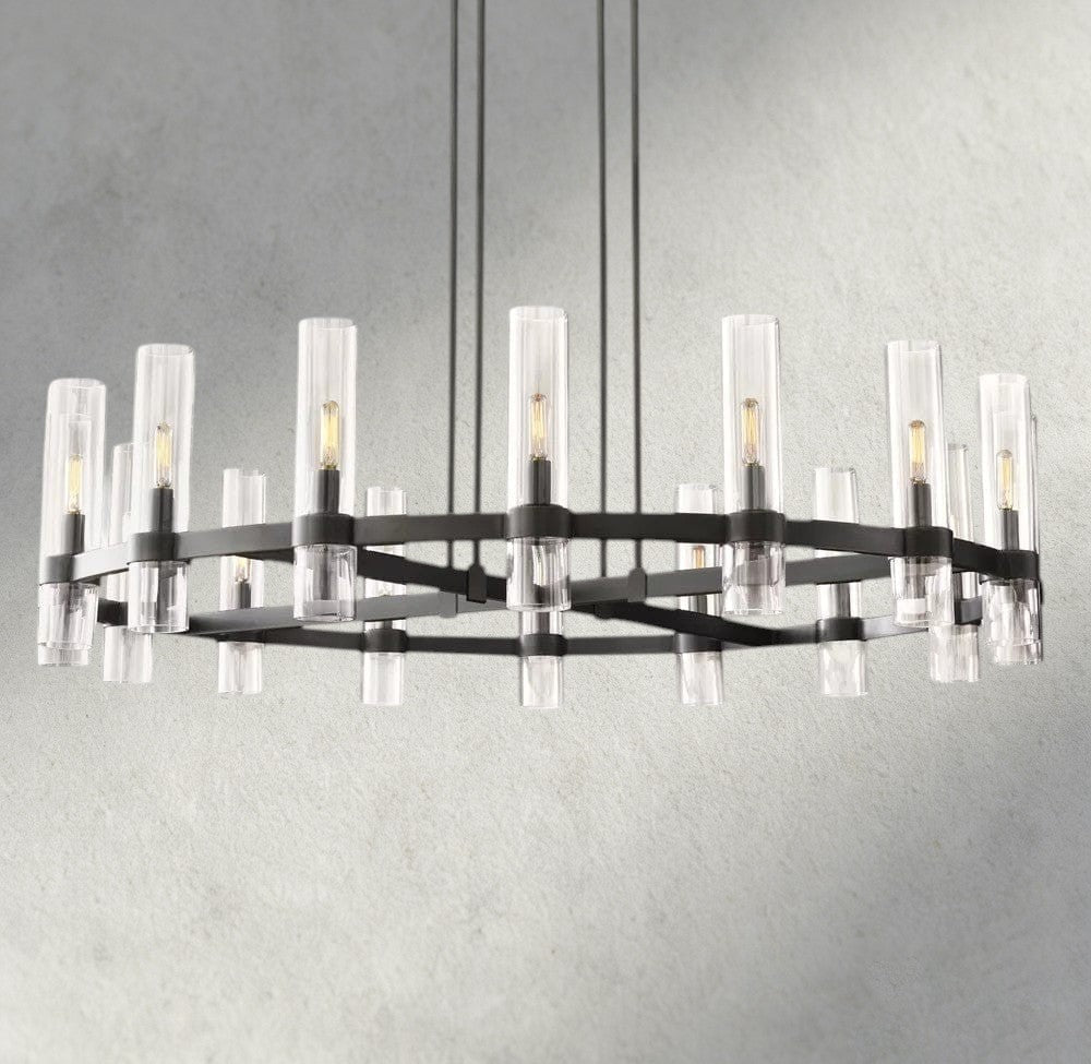 Ravay Round Chandelier 36", 48", 60" - lampmodern