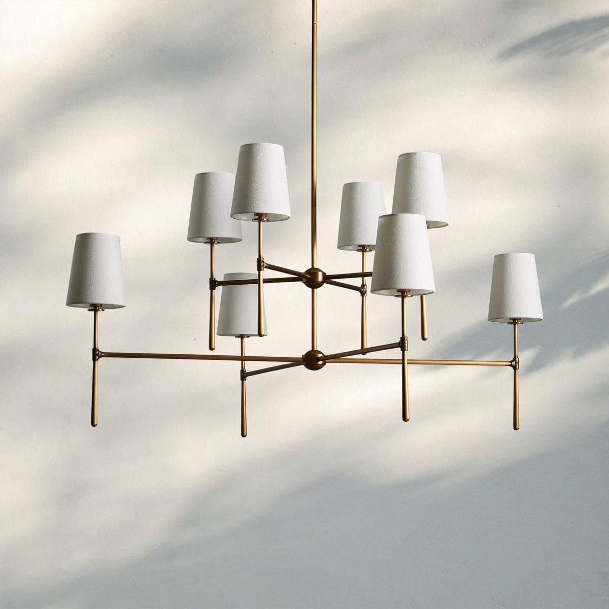 Rhodas 2 - Tier Round Chandelier - lampmodern