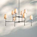 Rhodas 2 - Tier Round Chandelier - lampmodern