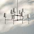 Rhodas 2 - Tier Round Chandelier - lampmodern