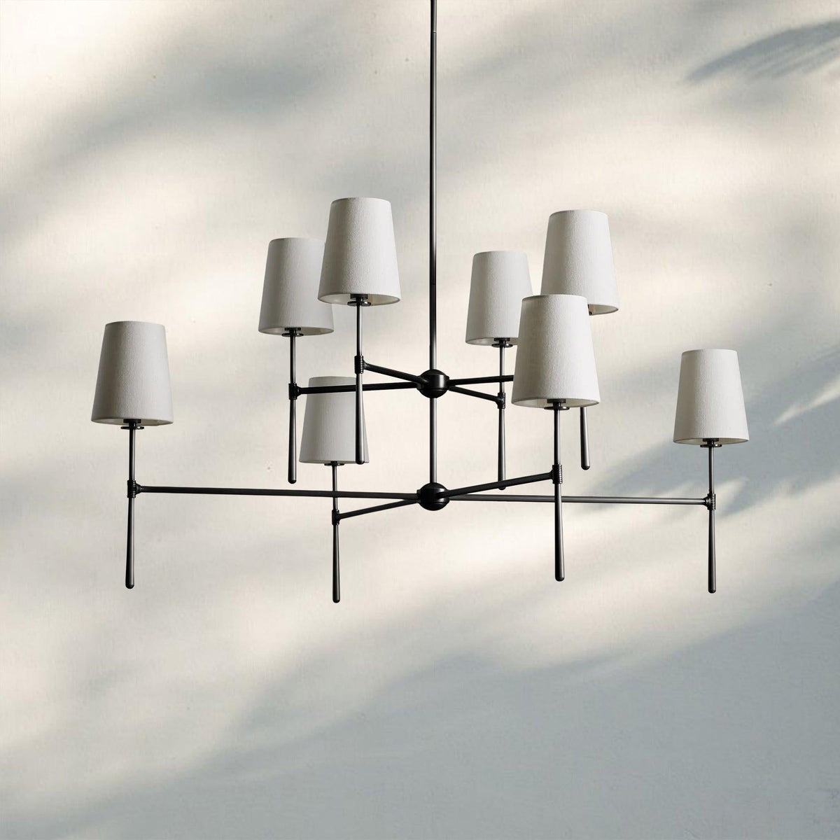 Rhodas 2 - Tier Round Chandelier - lampmodern