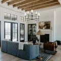 Rhodas 2 - Tier Round Chandelier - lampmodern