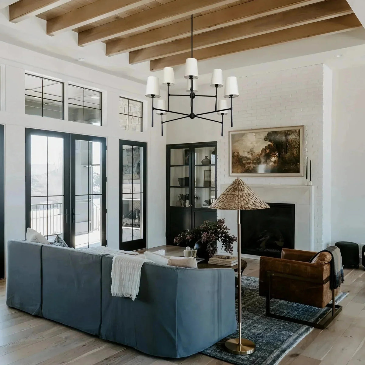 Rhodas 2 - Tier Round Chandelier - lampmodern