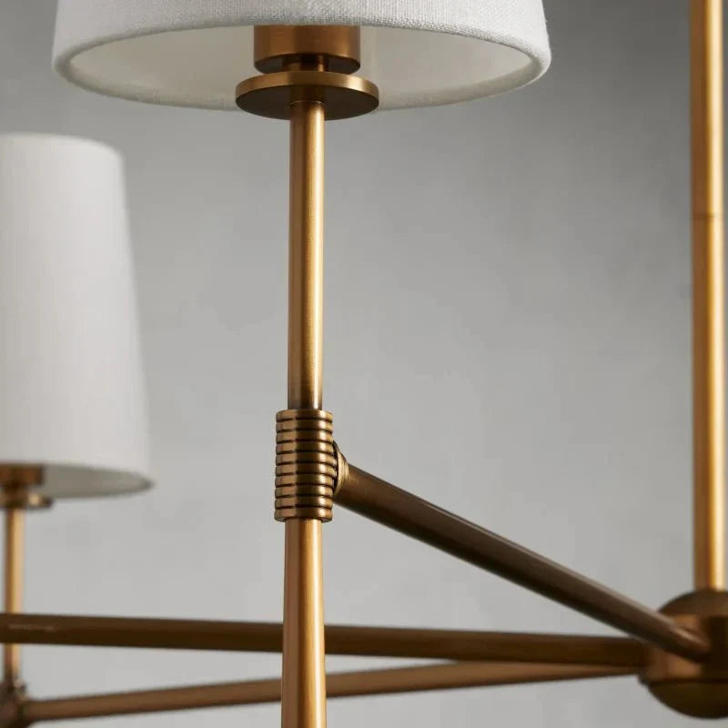 Rhodes 2 - Tier Round Chandelier - lampmodern