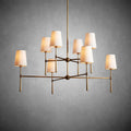 Rhodes 2 - Tier Round Chandelier - lampmodern