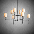 Rhodes 2 - Tier Round Chandelier - lampmodern