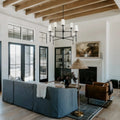 Rhodes 2 - Tier Round Chandelier - lampmodern