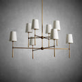 Rhodes 2 - Tier Round Chandelier - lampmodern