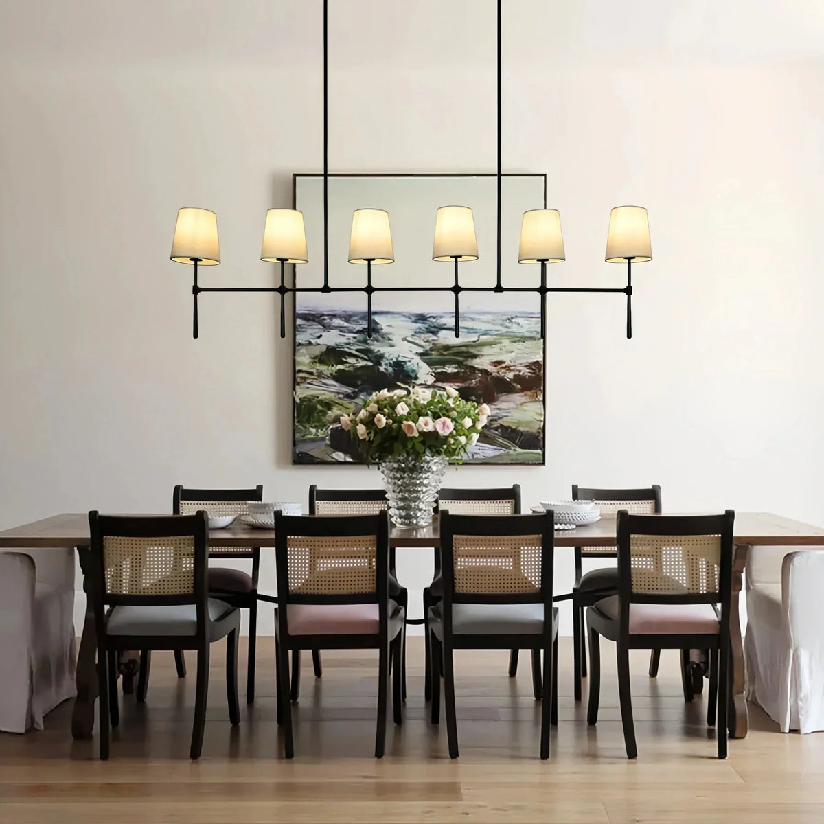 Rhodes Linear Chandelier - lampmodern