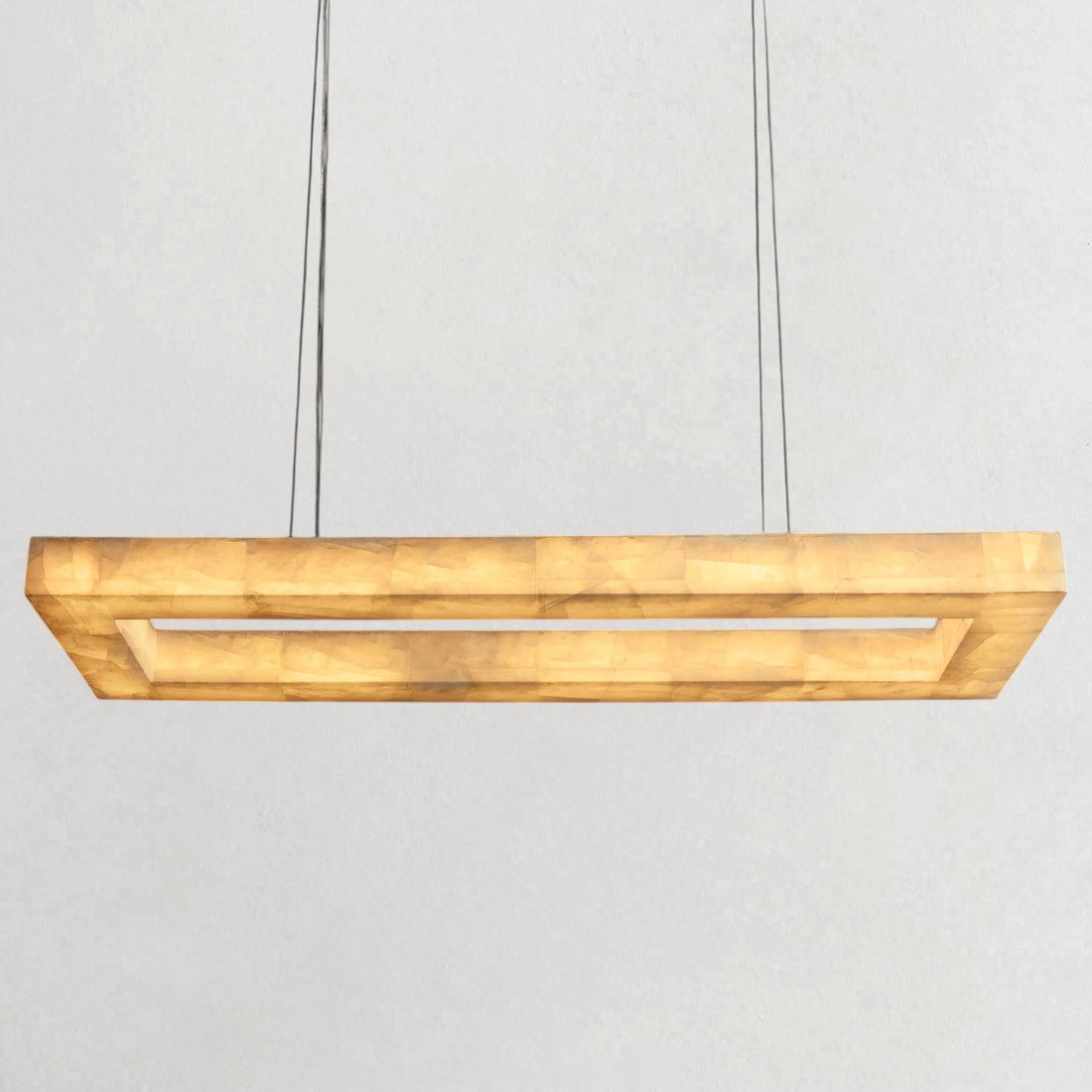 Rivaga Lueur Rectangular Chandelier - lampmodern