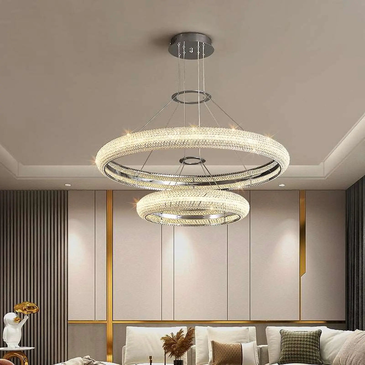 Ross Modern 2 - Ring Chandelier - lampmodern