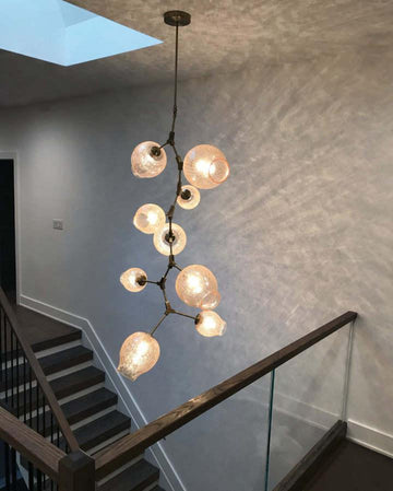 Covington Drop Globe Branching Bubble Chandelier 38''