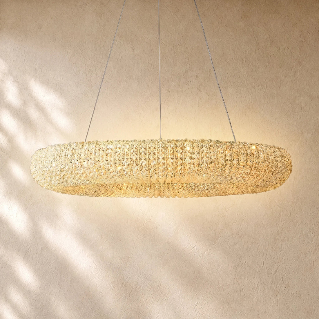 Halo Round Led Chandelier