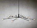 Sera Glass Globe Chandelier 36