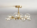 Sera Glass Globe Flushmount - lampmodern
