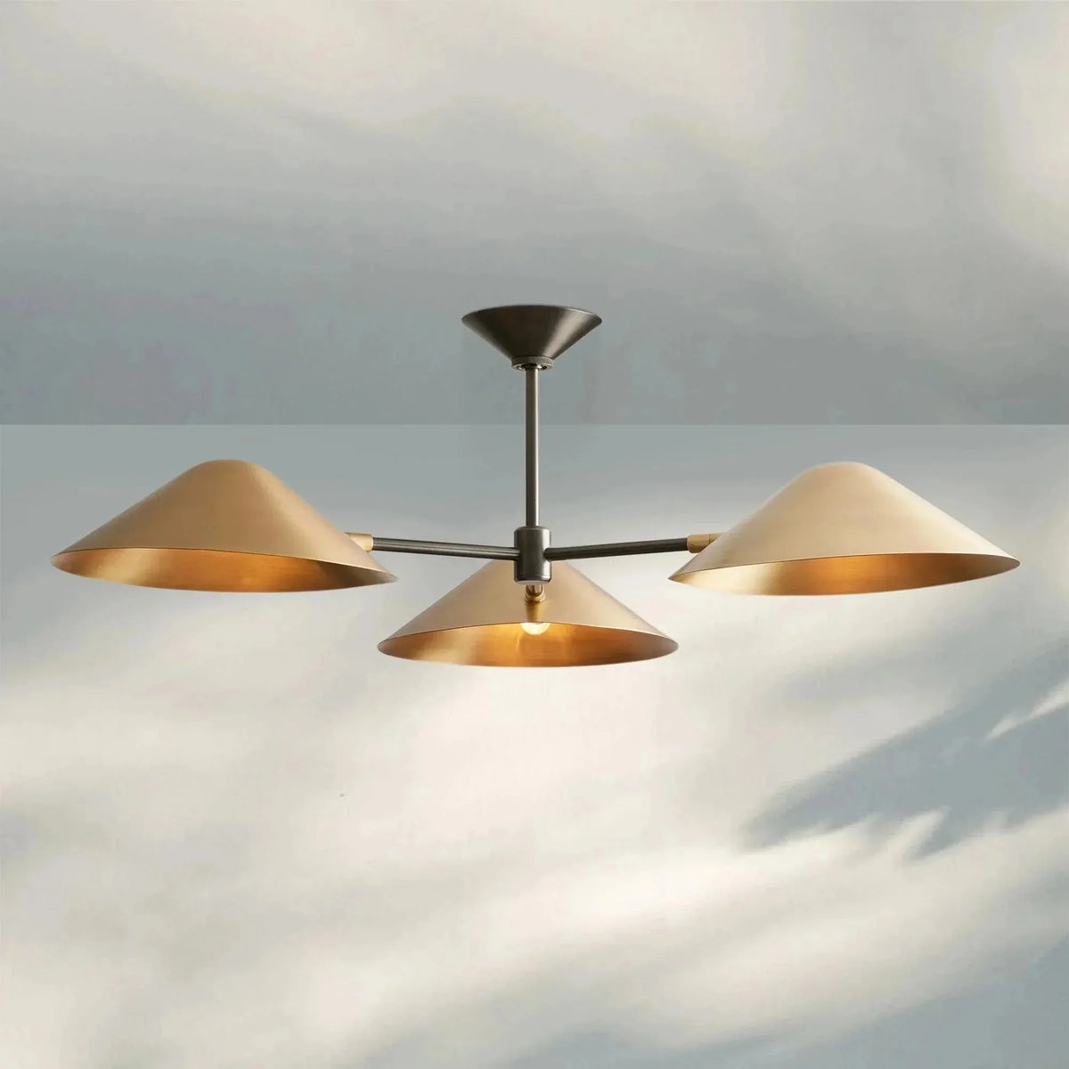 Simms 3 - Light Flush Mount - lampmodern