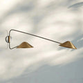 Simms Long Arm Double Wall Sconce - lampmodern