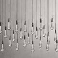 Soltaire Glass Linear Chandelier Lighting 37'' 50'' 70'' 87