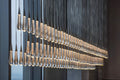 Soltaire Glass Linear Chandelier Lighting 37'' 50'' 70'' 87