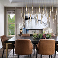 Soltaire Linear Chandelier - lampmodern