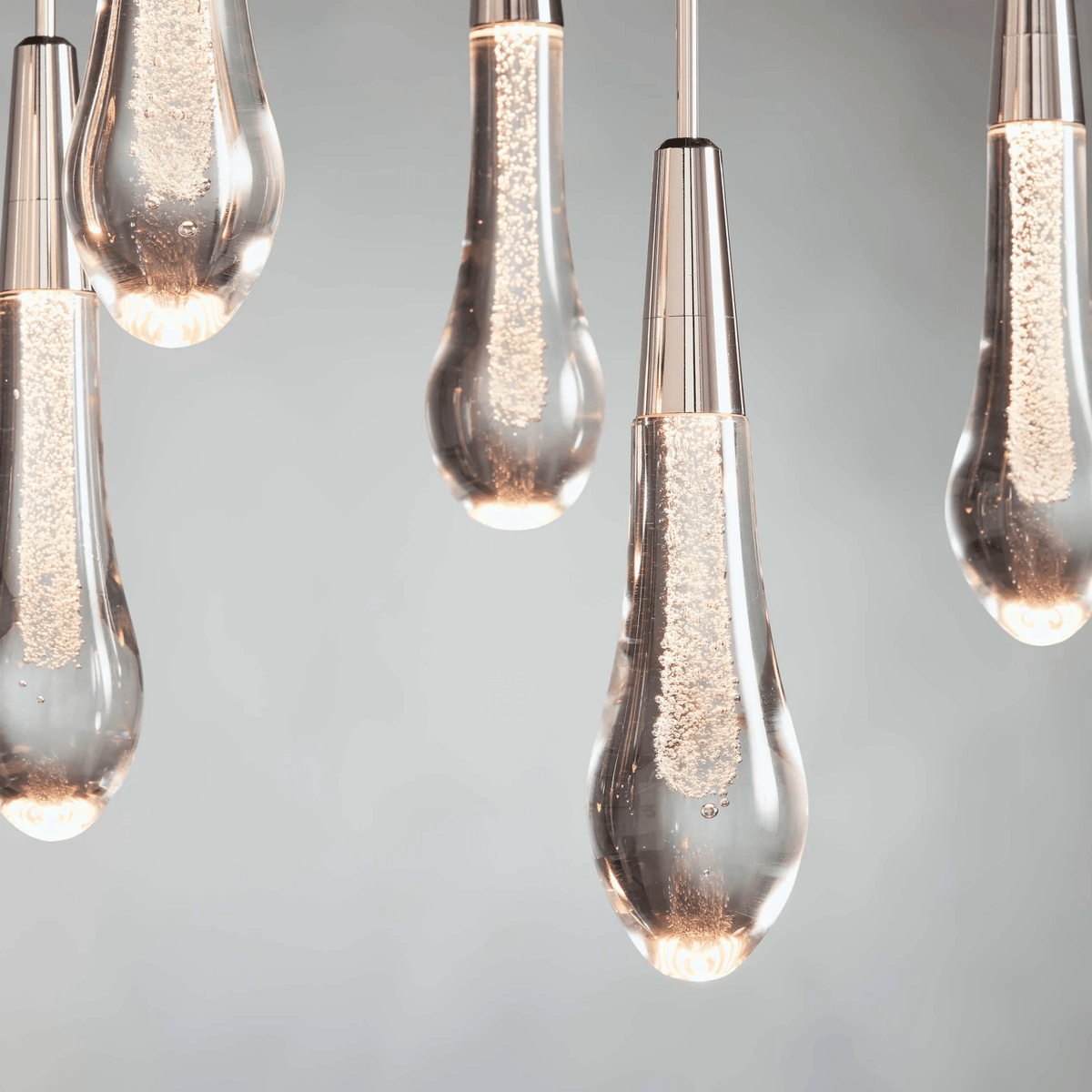 Soltaire Linear Modern Chandelier 37"W - lampmodern