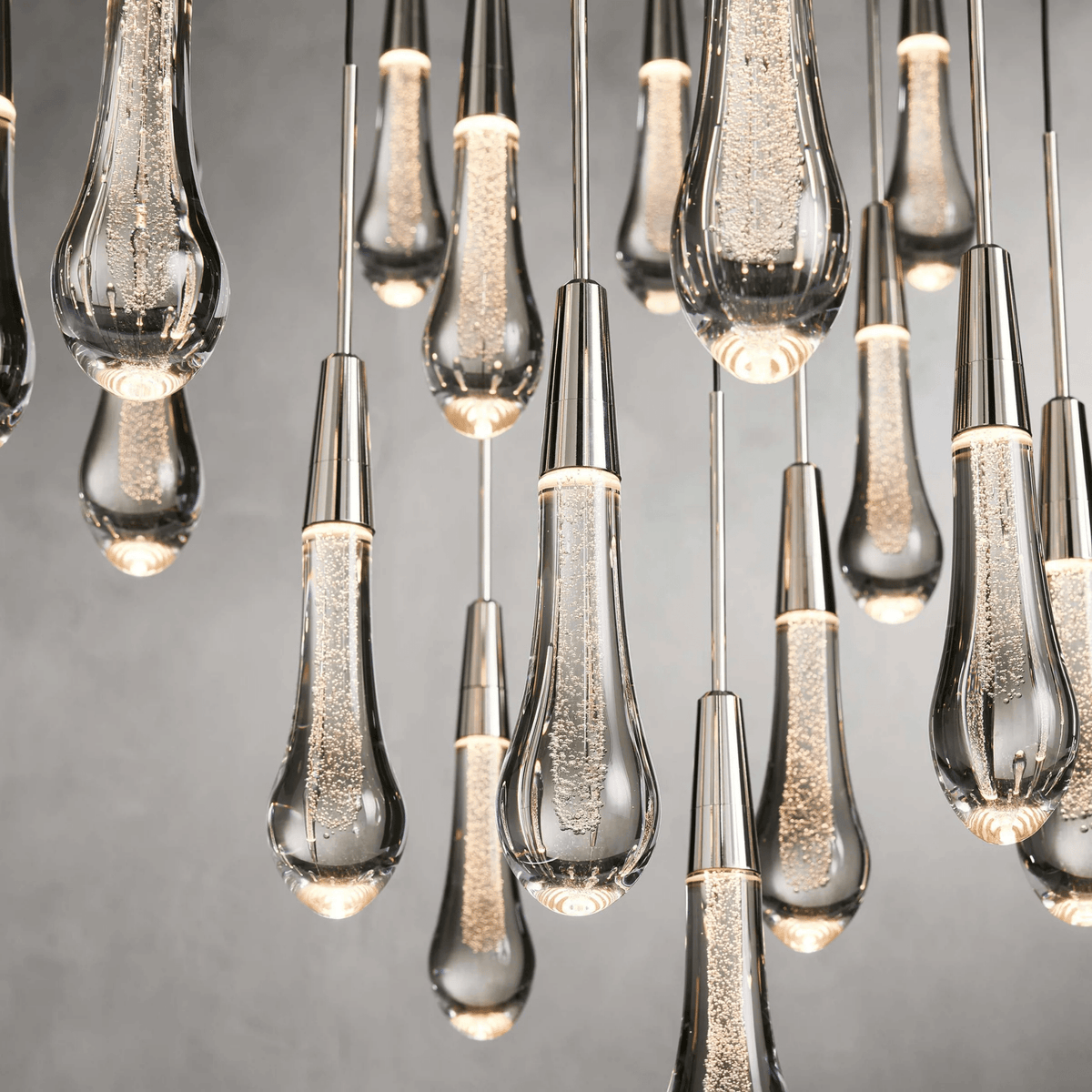 Soltaire Round Chandelier 17" 24" 36“ 58“ - lampmodern