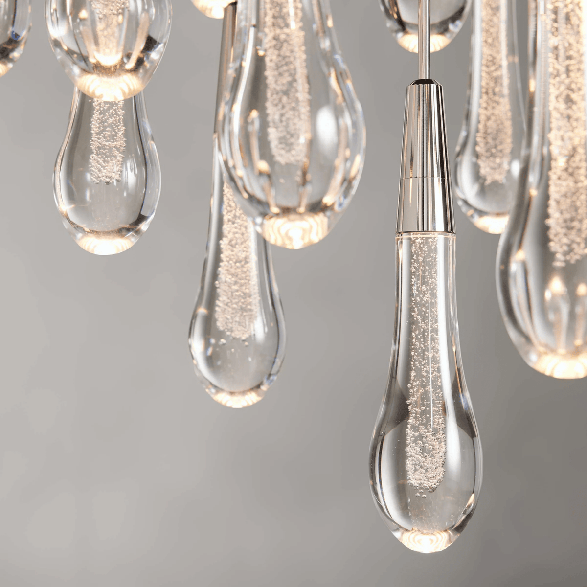 Soltaire Round Chandelier 17" 24" 36“ 58“ - lampmodern