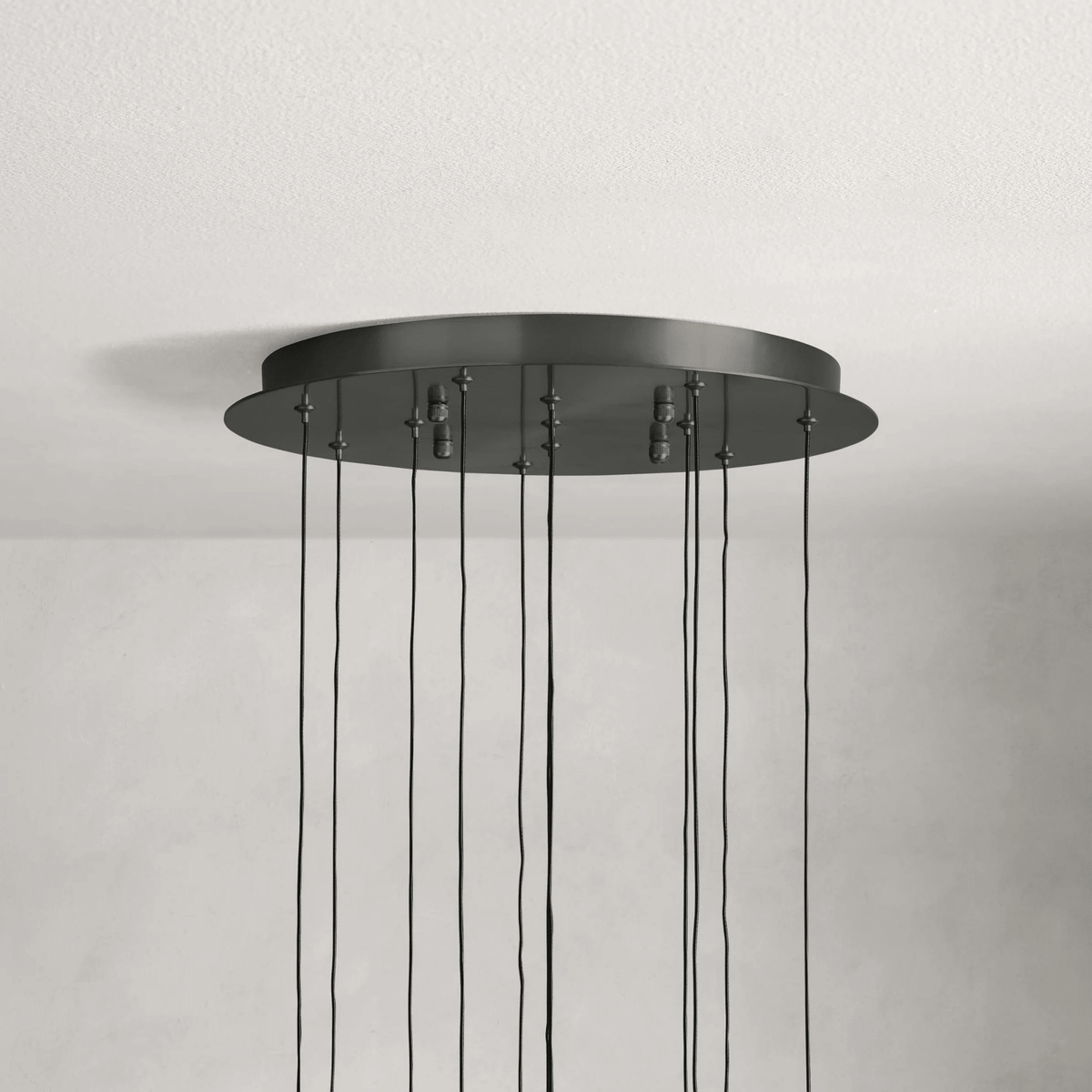 Soltaire Round Chandelier 17" 24" 36“ 58“ - lampmodern
