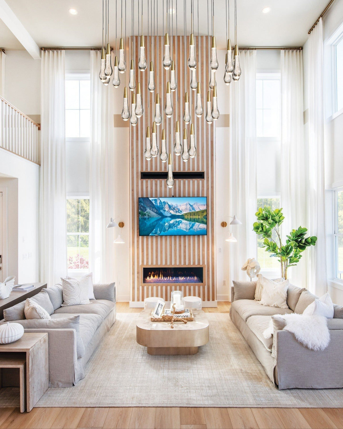 Soltaire Round Chandelier - lampmodern