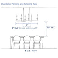 Soltaire Round Chandelier - lampmodern