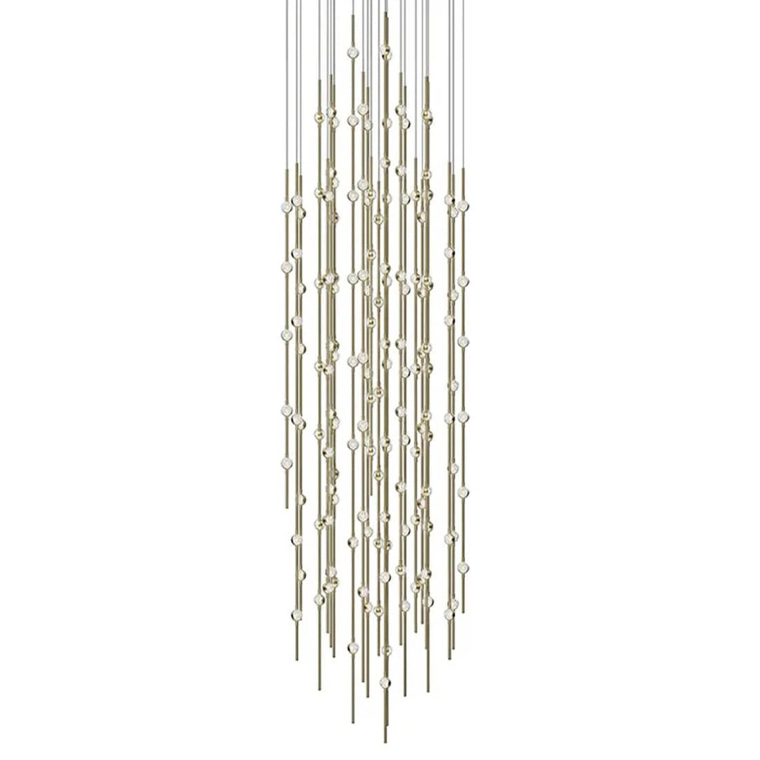 Sonne Constellation 25" Wide Beaded Chandelier - lampmodern