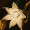 Stylish Colored Glaze Flower Crystal Chandelier - lampmodern