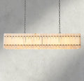 Sun Merca Alabaster Linear Chandelier 54