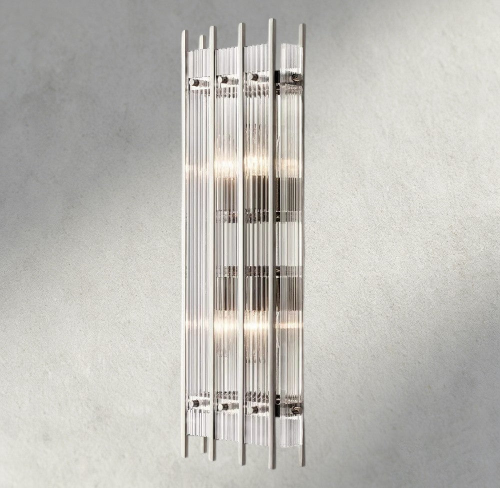 Sun Merca Grand Rectangular Sconce - lampmodern
