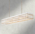 Sun Merca Rectangular Chandelier 54