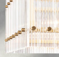Sun Merca Rectangular Chandelier 54