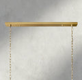 Sun Merca Rectangular Chandelier 54