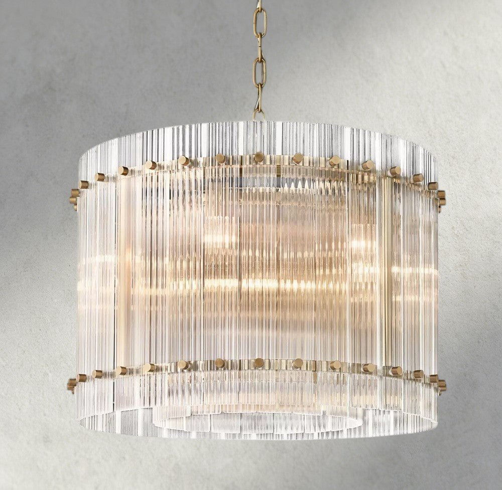 Sun Merca Round Chandelier 22", 37", 48", 60" - lampmodern