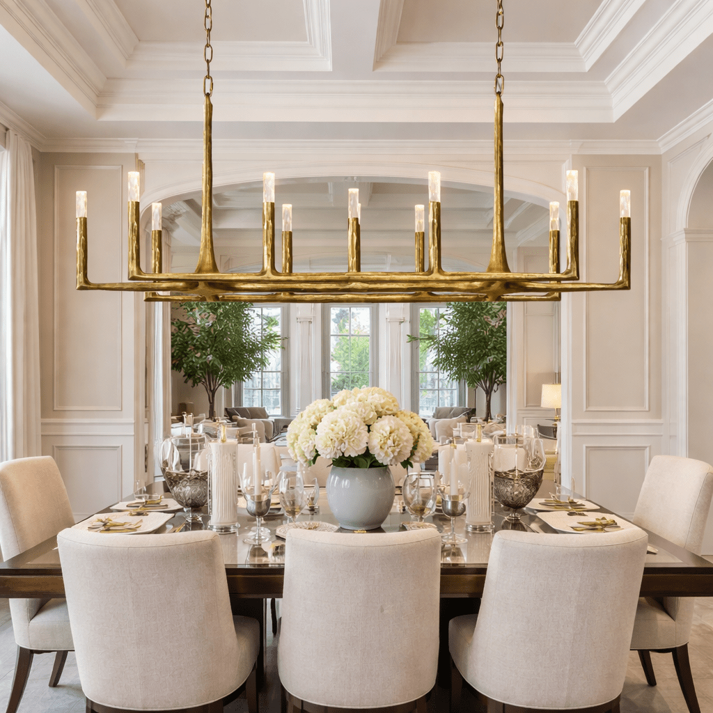 Thadeus Linear Chandelier - lampmodern