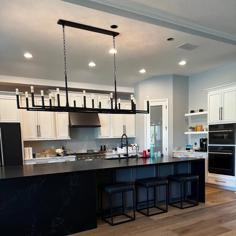 Thadeus Linear Chandelier - lampmodern