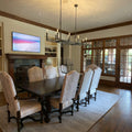 Thadeus Linear Chandelier - lampmodern