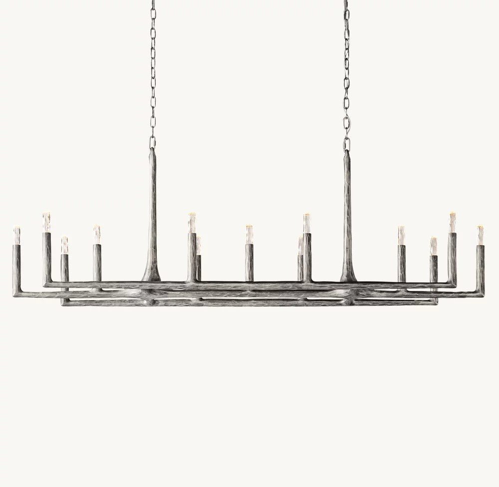 Thadrian Linear Chandelier 72" - lampmodern
