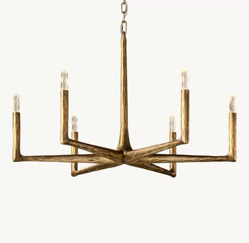 Thadrian Round Chandelier 36" - lampmodern