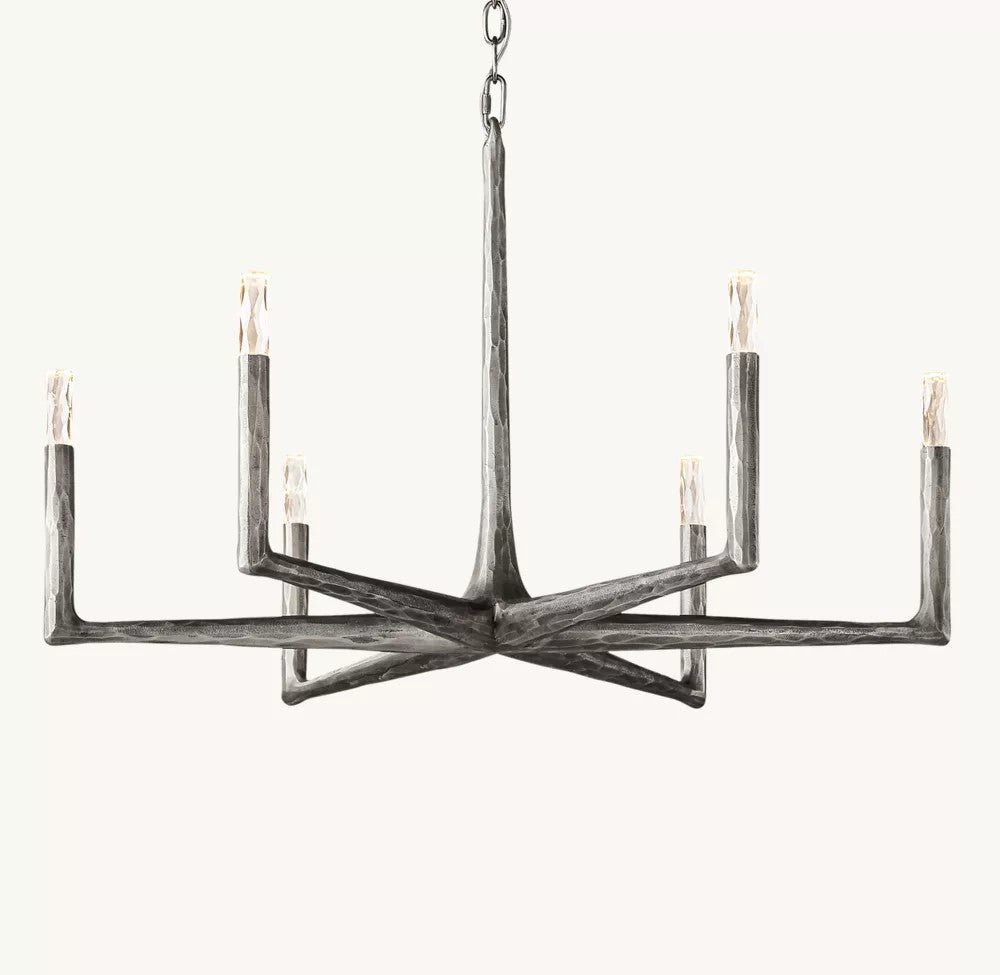 Thadrian Round Chandelier 36" - lampmodern