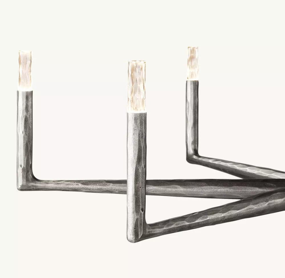 Thadrian Round Chandelier 36" - lampmodern